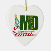 皮膚科聖降誕祭 セラミックオーナメント (右)