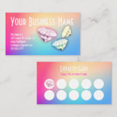 皮膚穿刺ユニークロイヤリティパンチ 名刺 (正面/裏面)