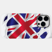 皮膚統一された旗の下の王国 Case-Mate iPhoneケース (裏面 (横))