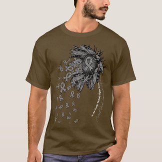 皮質視覚障害認識度ひまわり鼻 Tシャツ