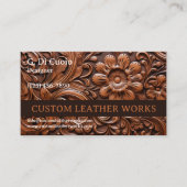 皮革細工 名刺 (正面)