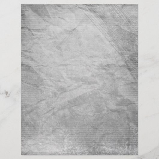 皺になった紙銀グレー灰色グレー白デジタルTEM チラシ (正面)