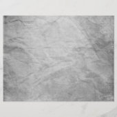 皺になった紙銀グレー灰色グレー白デジタルTEM チラシ (裏面)