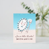 皿とスプーン日付を保存 案内ポストカード (スタンド正面)