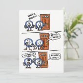 皿と招待状のパーティー招待状 招待状 (スタンド正面)