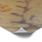 皿に入れたサトウキビ ポスター (角)