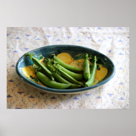 皿に入れたサトウキビ ポスター