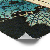 皿の幽霊,北斎皿の幽霊，北斎，浮世絵 ポスター (角)