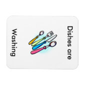 皿は洗浄食洗機磁石 マグネット (横)