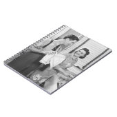 皿をしている人および女性 ノートブック (左側)