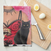 皿タオル私は2つの気分を持っている:ナマステまたは私は切る キッチンタオル (四つ折り)