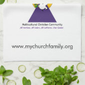 皿タオル キッチンタオル (折り畳み)