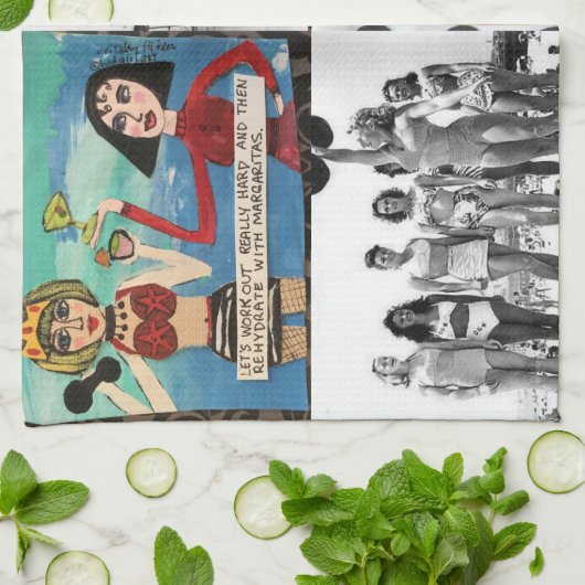 皿タオル キッチンタオル (折り畳み)