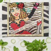 皿タオル キッチンタオル (折り畳み)