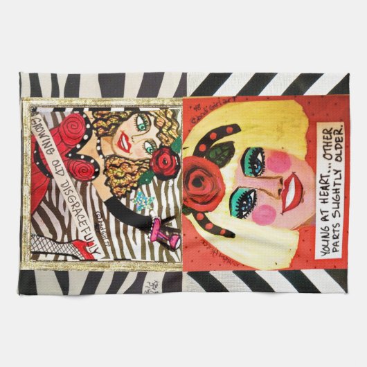 皿タオル キッチンタオル (横)