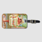 皿ダーリングティータイムラゲッジタグ ラゲッジタグ (正面横)