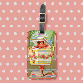 皿ダーリングティータイムラゲッジタグ ラゲッジタグ