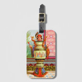 皿ダーリングドラゴンレディーラゲッジタグ ラゲッジタグ (正面縦)