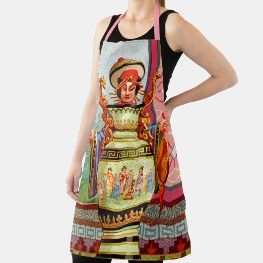 皿ダーリングドラゴンレディーラージエプロン エプロン (インサイチュ)