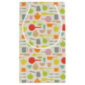 皿パターン スモールペーパーバッグ (裏面)