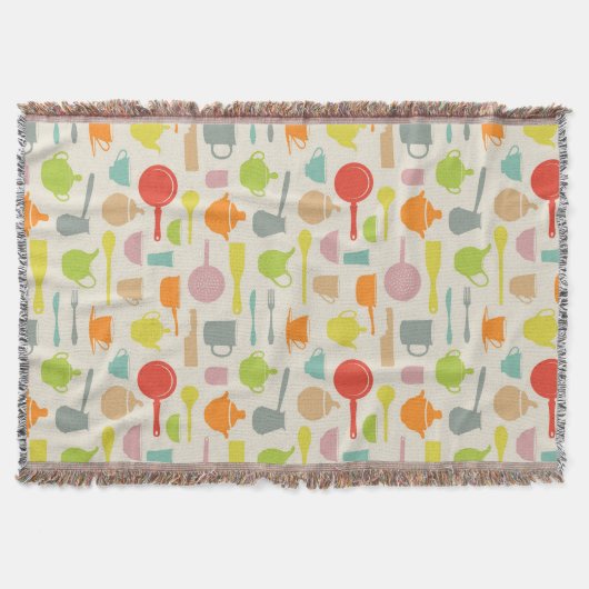 皿パターン スローブランケット (正面)