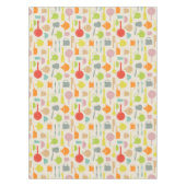 皿パターン テーブルクロス (正面)