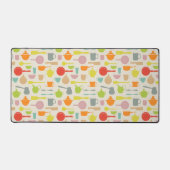 皿パターン デスクマット (正面)