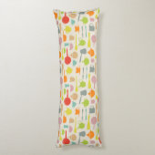 皿パターン ボディピロー (裏面 (縦))