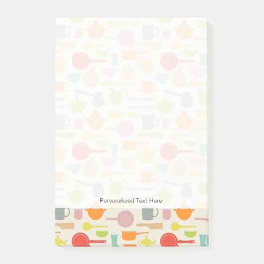 皿パターン ポストイット (正面)