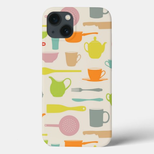 皿パターン Case-Mate iPhoneケース (裏面)