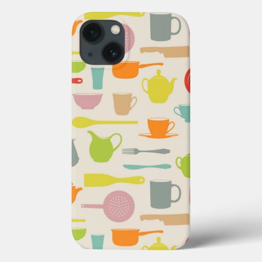 皿パターン Case-Mate iPhoneケース (裏面)