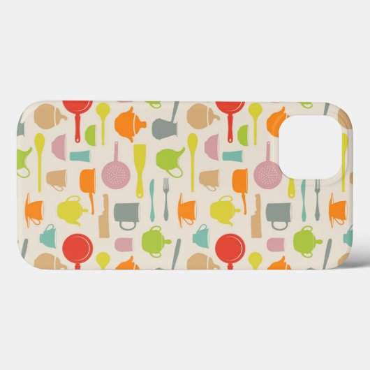 皿模様 Case-Mate iPhoneケース (裏面 (横))