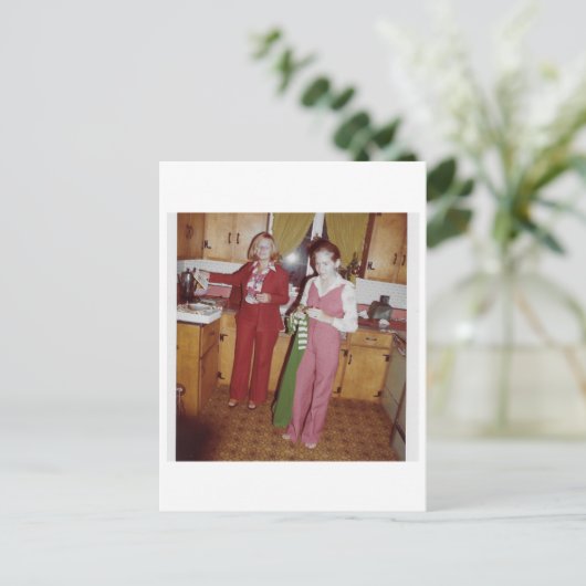 皿洗いをしなさい ポストカード (スタンド正面)