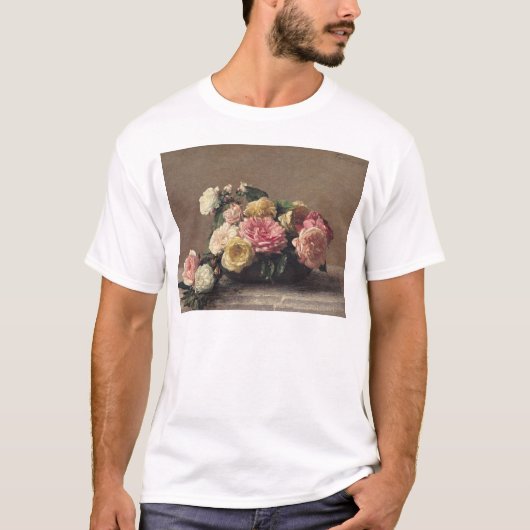 皿1882年のバラ Tシャツ (正面)