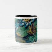皿、c.1870-80 ツートーンマグカップ (中央)