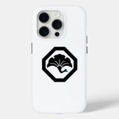 盆に鶴の形をした銀杏の葉 Case-Mate iPhoneケース (裏面)