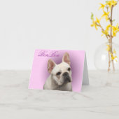 盆ノート カード (黄色い花)