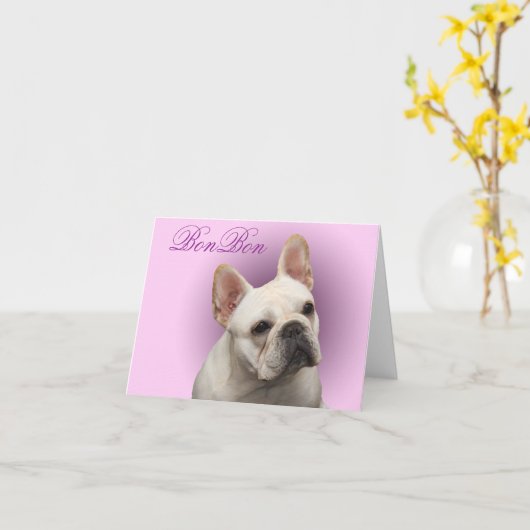 盆ノート カード (黄色い花)