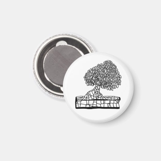 盆斎 マグネット (正面/裏面)