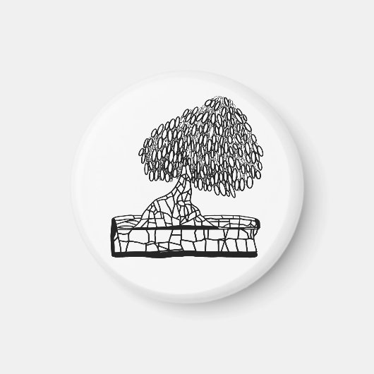 盆斎 マグネット (正面)