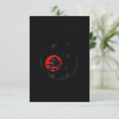 盆日本の栽ツリー園想サークル猫好き盆栽 サンキューカード (スタンド正面)