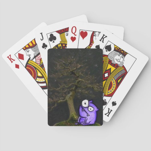 盆栽および獣 トランプ (裏面)