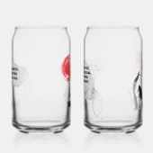 盆栽とブッダ引用文の猫 ガラス缶 (右)