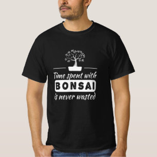 盆栽と過ごした時間 Tシャツ