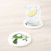 盆栽のカメのコースター コースター (側面)