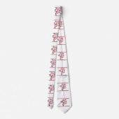 盆栽のネクタイ ネクタイ (裏面)