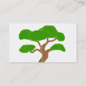 盆栽の名刺 名刺 (裏面)