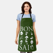 盆栽の基本スタイル エプロン (着用した状態)