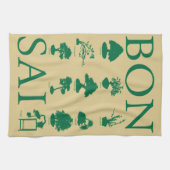 盆栽の基本スタイル キッチンタオル (横)