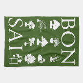 盆栽の基本スタイル キッチンタオル (横)